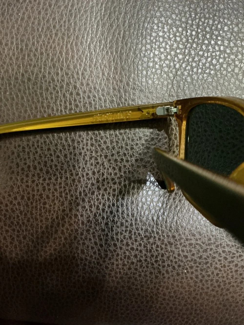 Knockaround Olive Green/Gold Wayfarer Sunglasses
